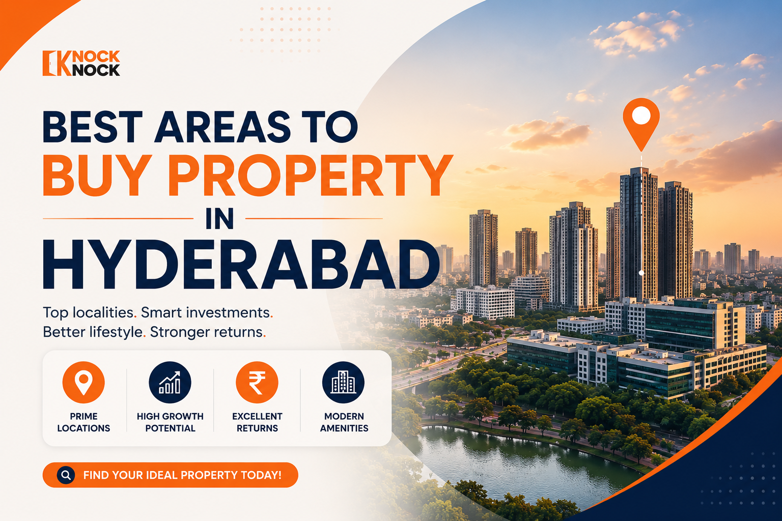 Best Areas to Buy Property in Hyderabad